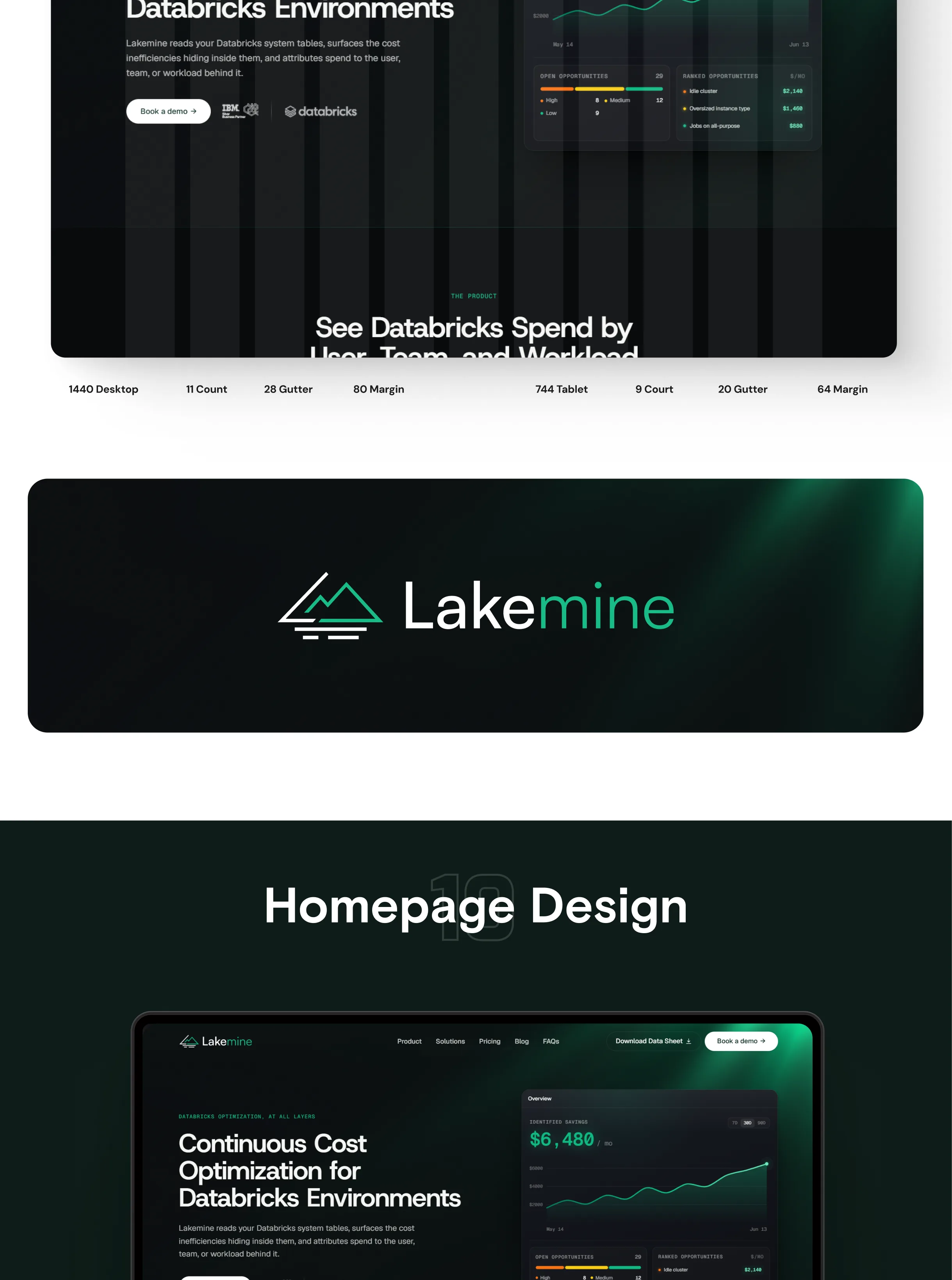 Lakemine case study, continued