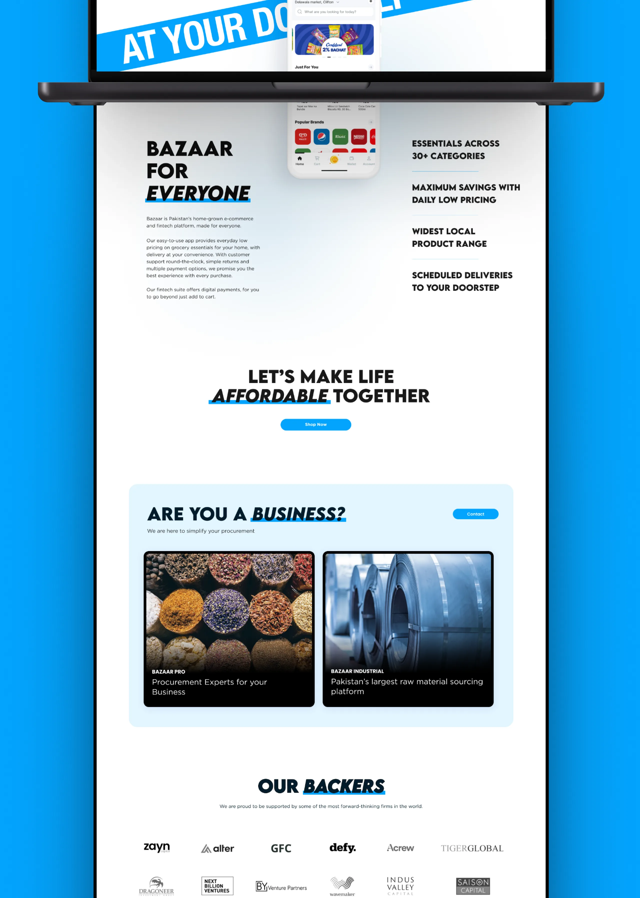 Bazaar Technologies case study, continued